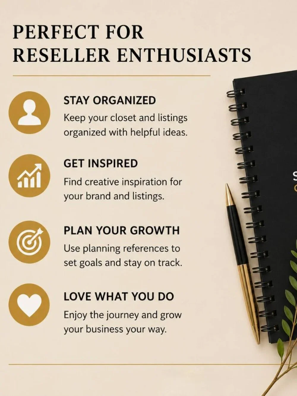 Closet Organization Reference Card